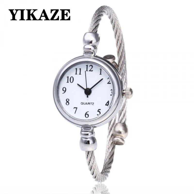 Relógio de luxo Pulseira Corrente Fina Yikaze
